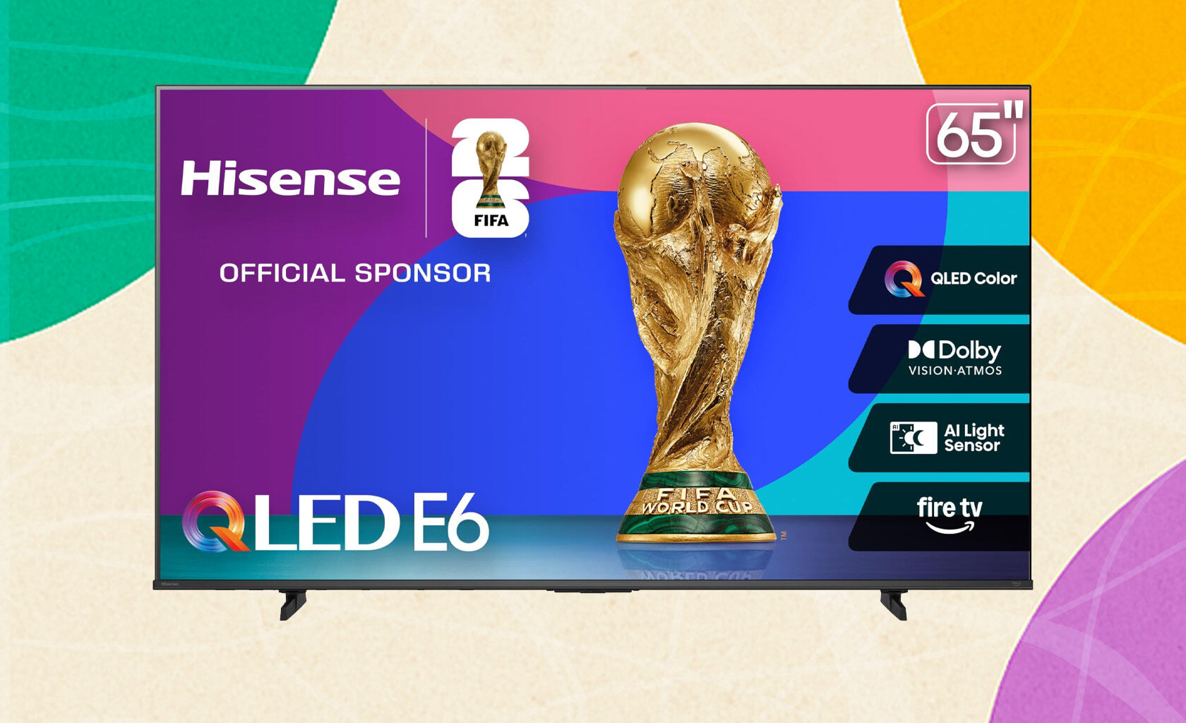 Hisense 65-inch E6 4K TV deal drops price to $378