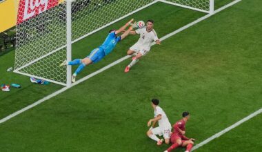 Spain sets World Cup record with 6th clean sheet in a row and keeper Simón extends scoreless mark