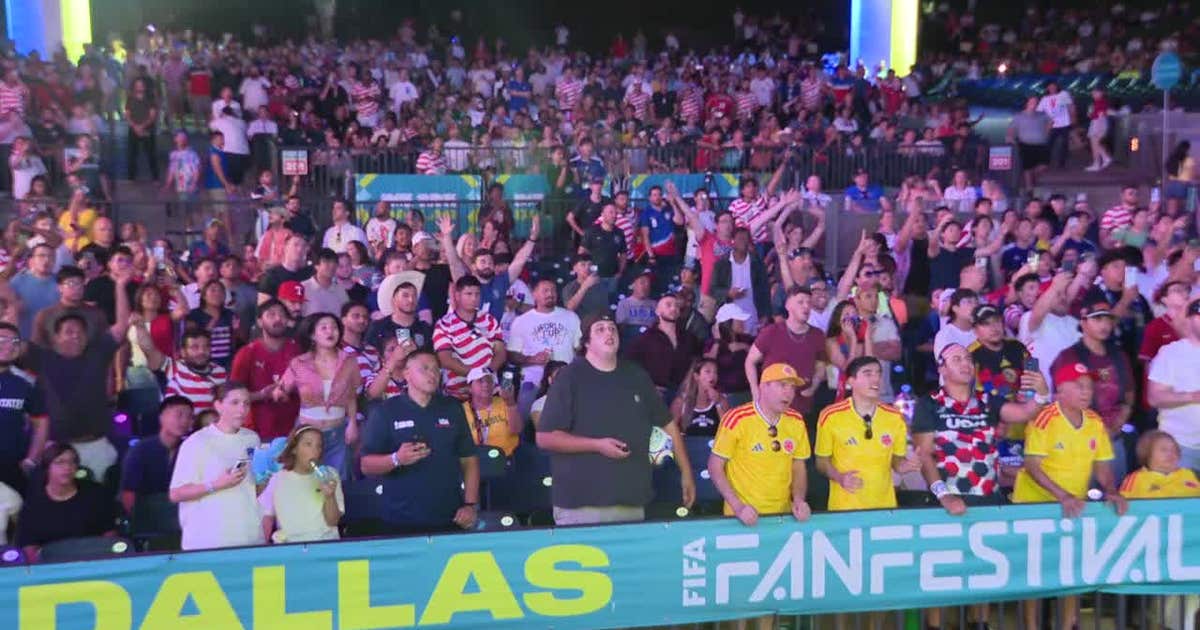 WATCH: USA vs. Belgium watch party at FIFA Fan Festival Dallas