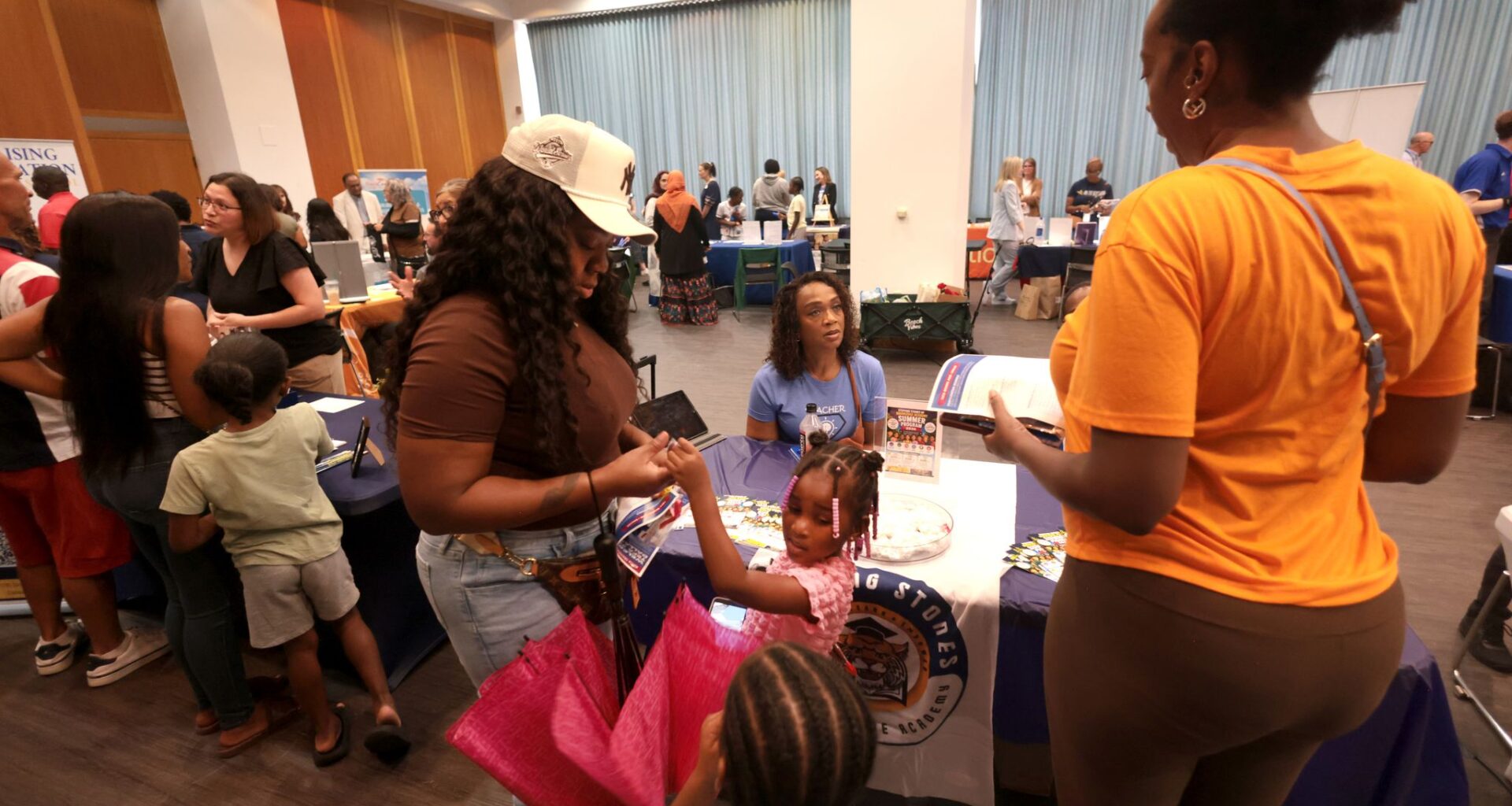 The Texas Education Freedom Account program hosted a free school fair to connect Dallas-area families with private schools at J. Erik Jonsson Central Library in Dallas on May 17, 2026.