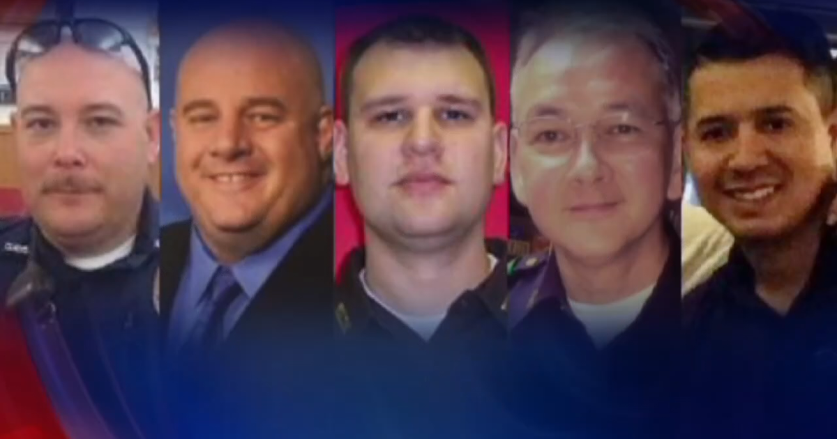 Dallas police ambush 10-year anniversary tributes honor fallen officers