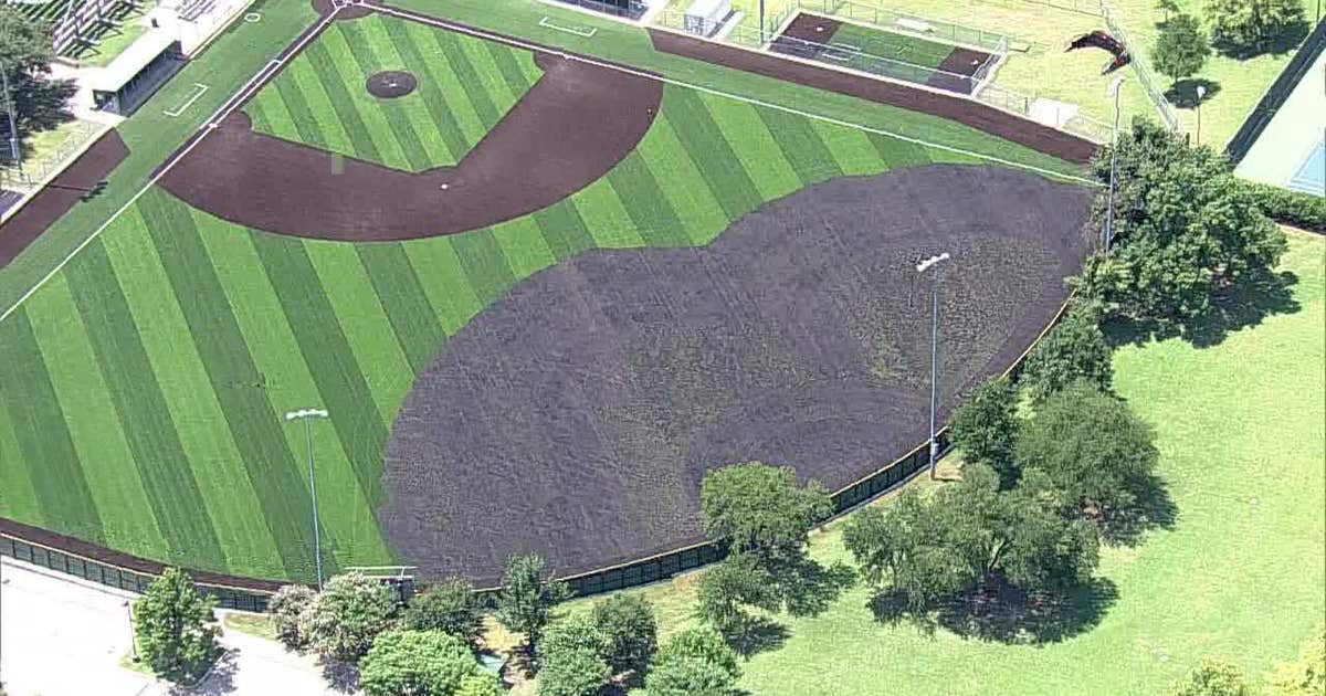 Fireworks to blame for fire that destroyed turf on Dallas baseball field