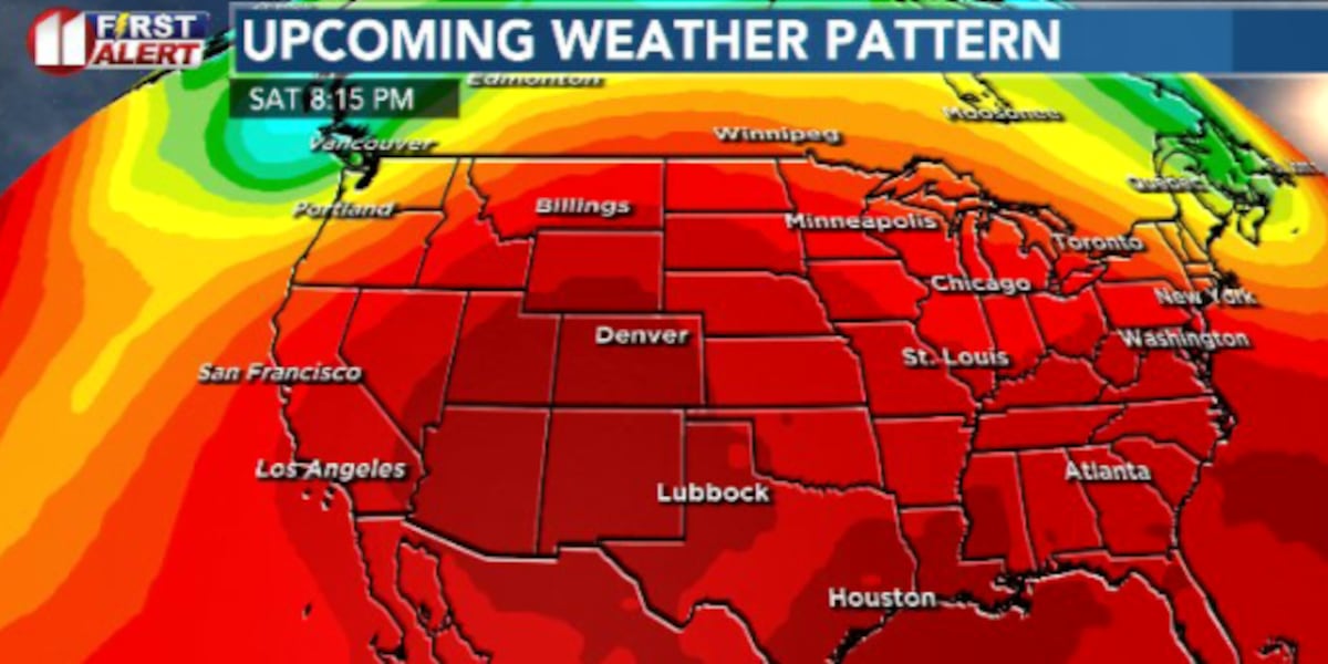 Heat ramps up as rain chances move in this weekend
