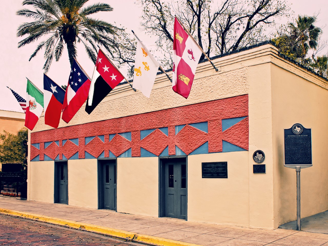 Laredo seven flags history marks America’s 250th