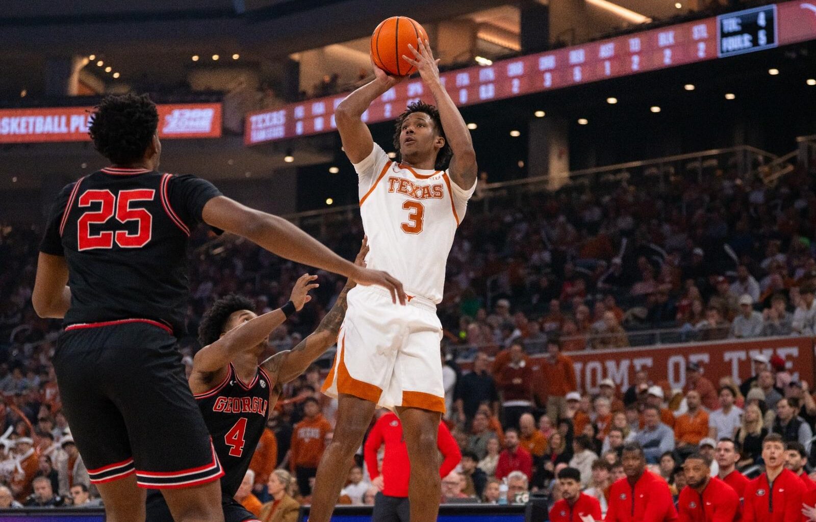 Moody Center sellout for mbb vs Texas A&M