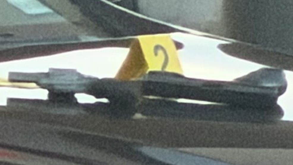 Two handguns marked as evidence after deadly West El Paso shooting at Walgreens. July 2, 2026. Credit: KFOX14/CBS4