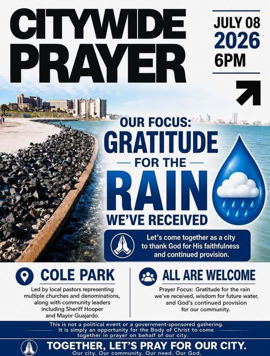 Rain prayer flier