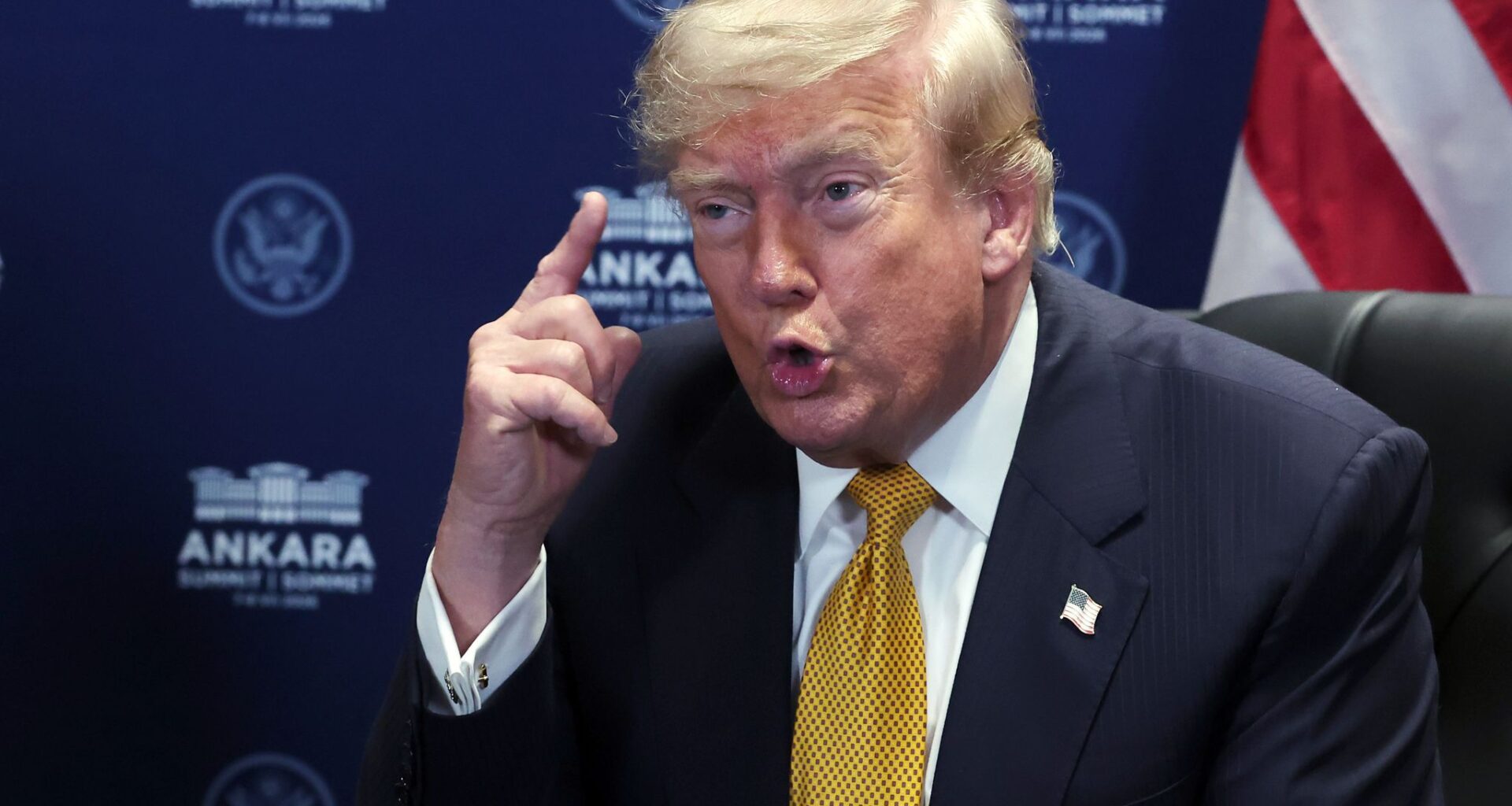 Trump says the U.S. will give license to Ukraine to produce Patriot defense systems