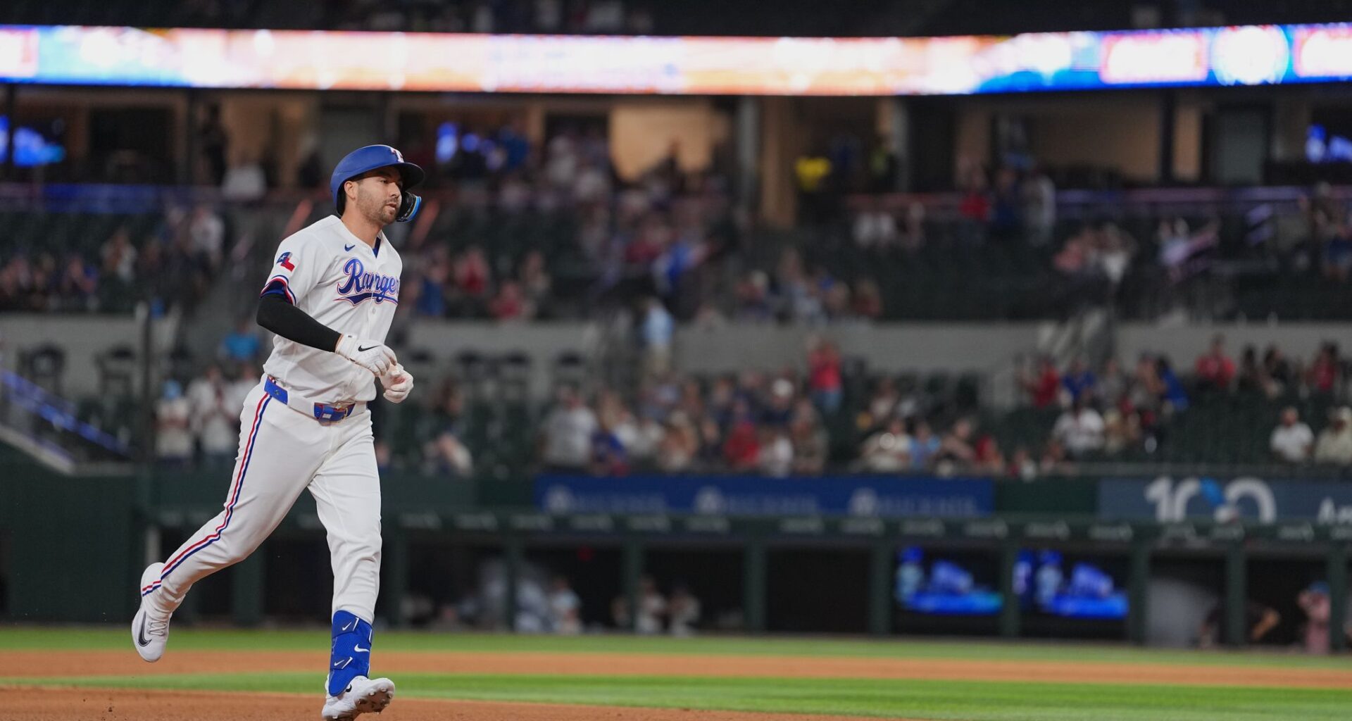 Trout homers in return from IL, Adell hits 2 HRs as Angels beat Rangers 13-1
