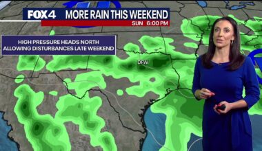 Scorching heat wave pushes North Texas to 101 degrees ahead of a rain-heavy cold front
