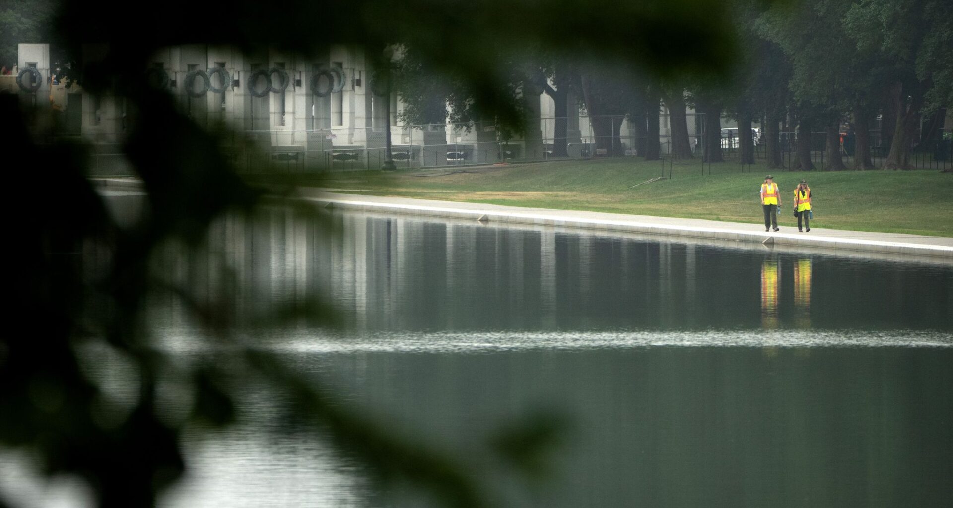 Former Olympian pleads not guilty in Reflecting Pool damage case after Trump alleged vandalism