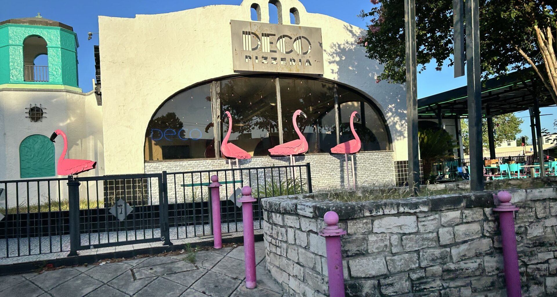 The Deco Pizzeria building has changed concepts quickly in recent years. 