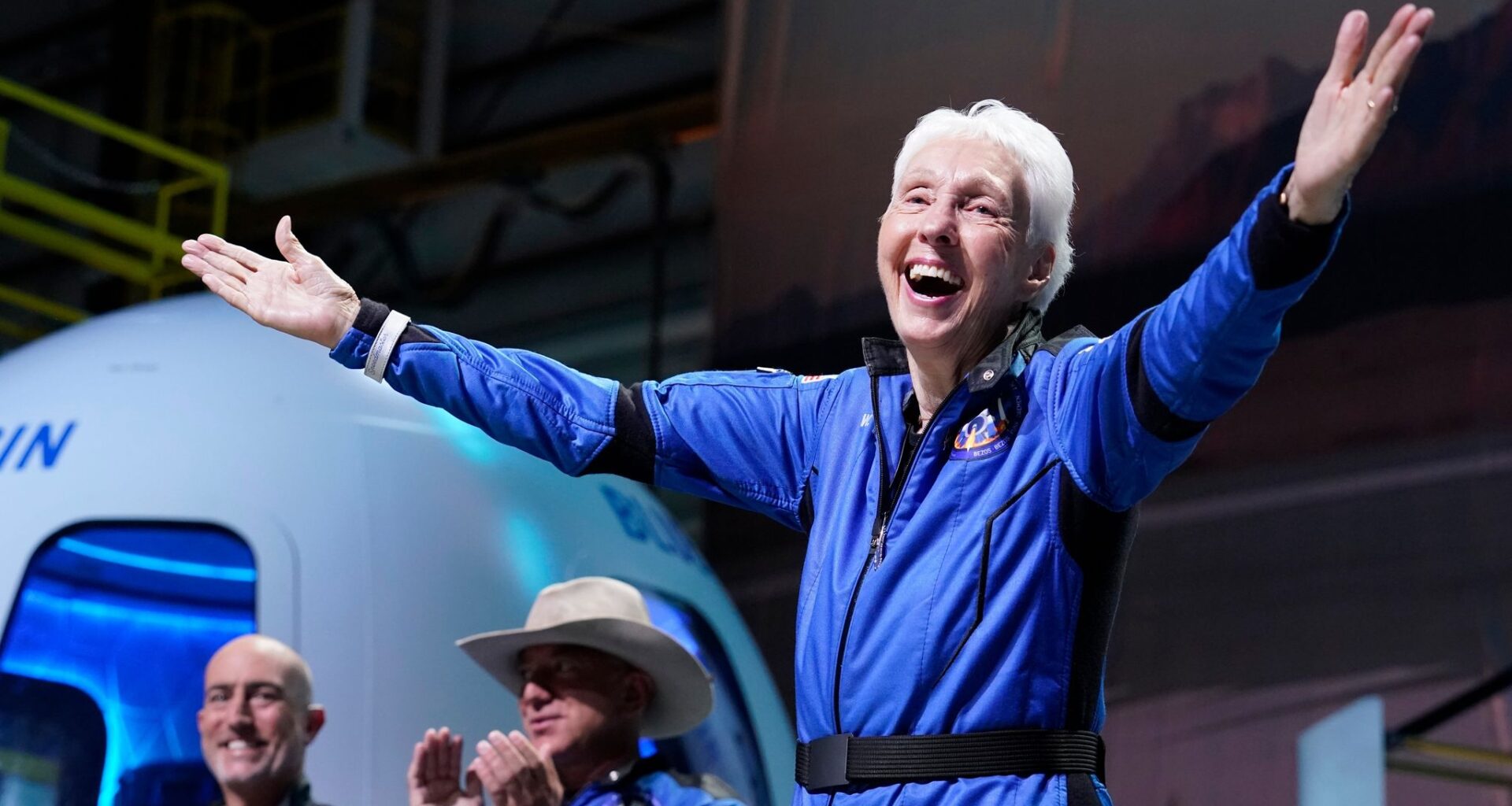 Wally Funk, aviation pioneer who was the oldest woman to travel into space, dies at 87