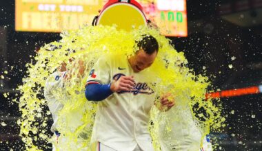 Wyatt Langford wins game in 9th in return from IL as Rangers beat Angels after blowing 5-run lead