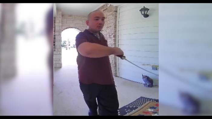 New surveillance video shows moments before BCSO deputy shoots man holding knives