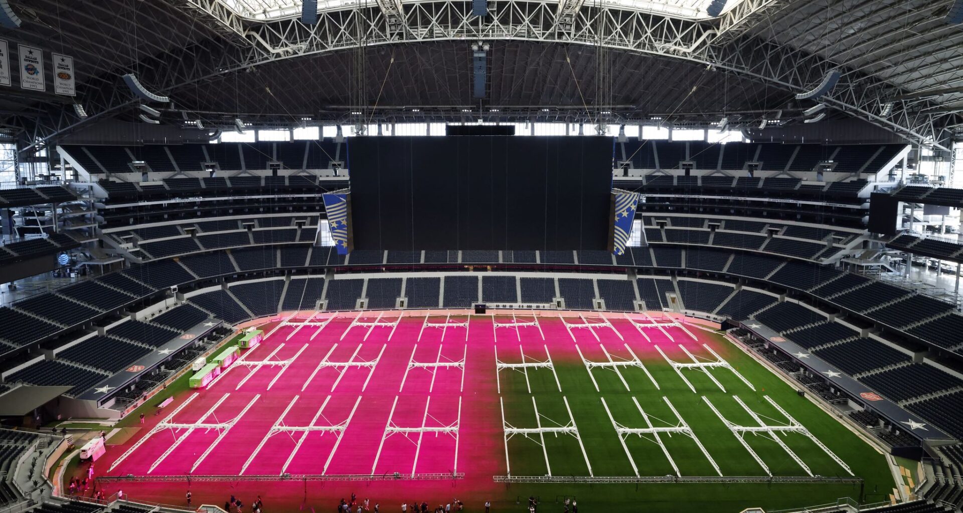 Why Dallas Cowboys won't keep World Cup grass pitch at AT&T Stadium