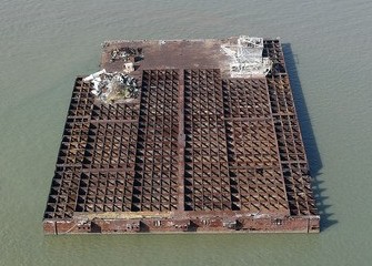 Abandoned dry dock off Port Bolivar set for removal in $3.8M project