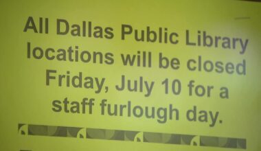 Residents lament Dallas public library closures on citywide furlough day