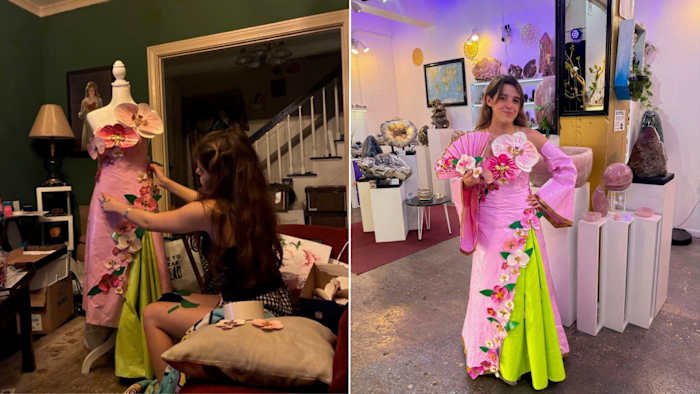 San Antonio teen among finalists in nationwide duct tape prom dress contest
