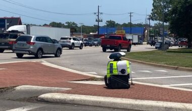 Tyler deploys robots to scan sidewalks for accessibility issues