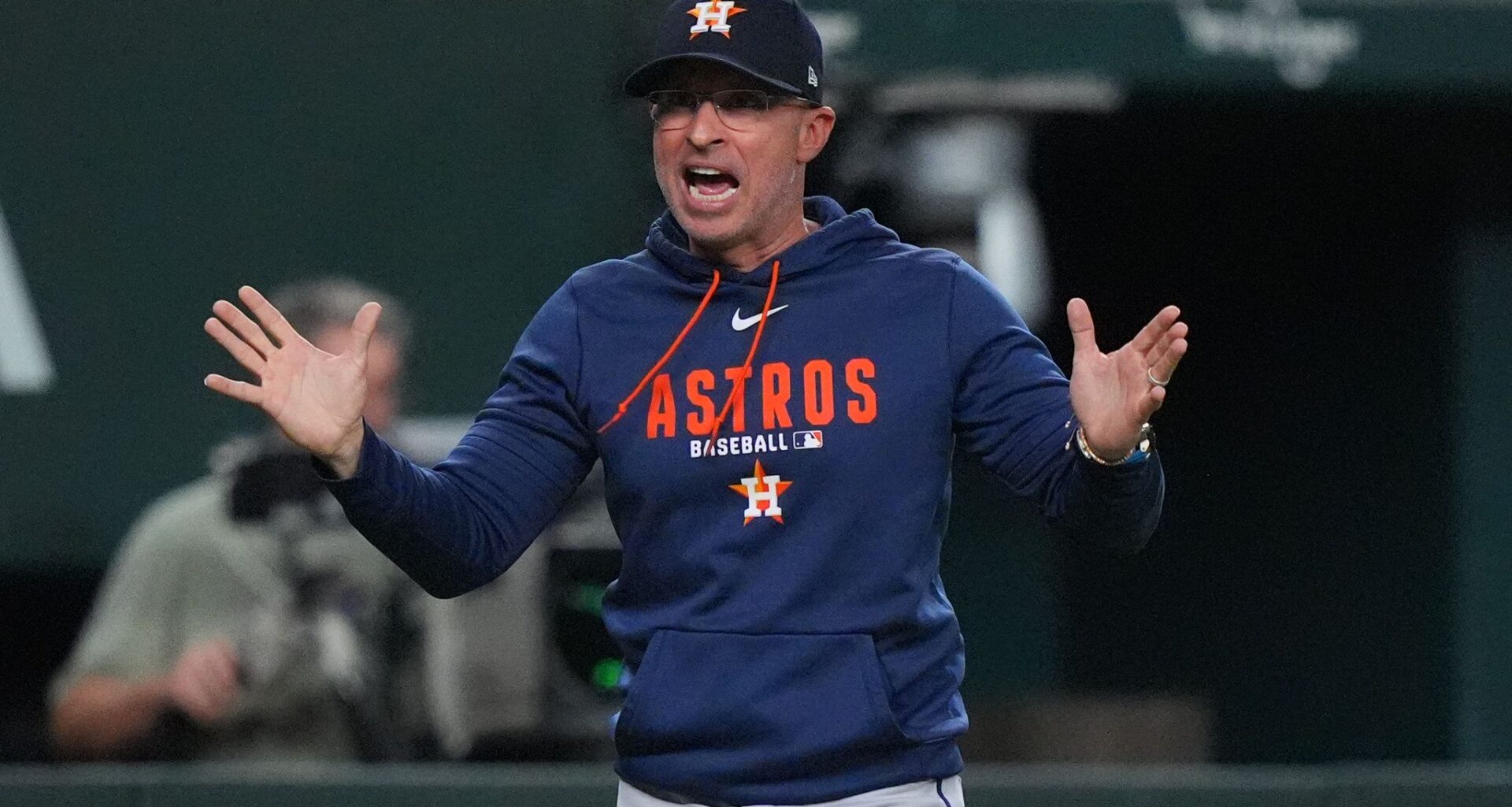 Langford and Burger homer in a four-run eighth as the Rangers beat the Astros 7-3