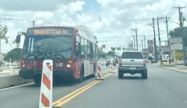 VIA Green Line project construction slows traffic on San Pedro