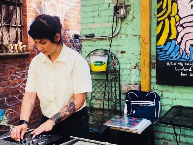 San Antonio DJ Sue Problema’s New York tour landed her there in the middle of the Spurs-Knicks Finals