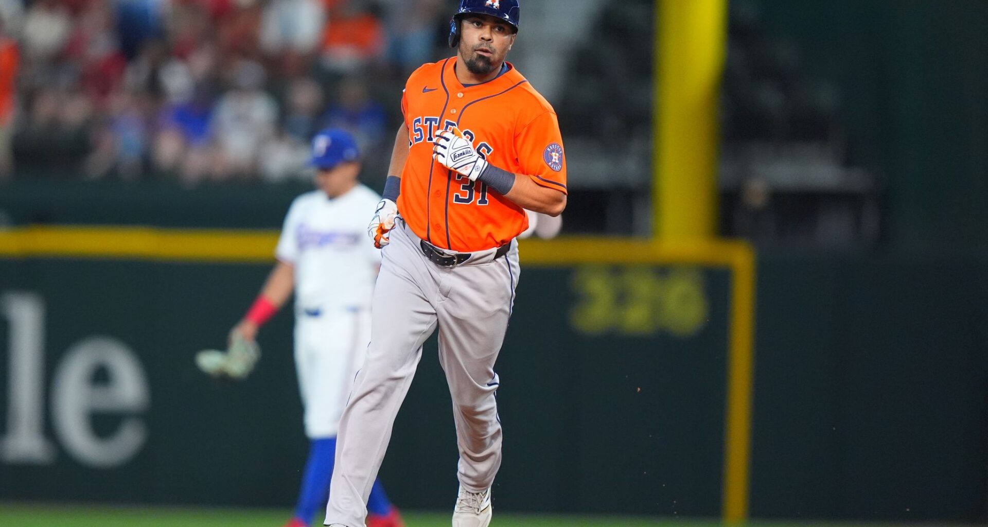 Houston Astros rout Texas Rangers behind LaMonte Wade, Peter Lambert