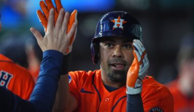 Alvarez hits AL-leading 31st homer, Wade has first career grand slam and Astros beat Rangers 9-3