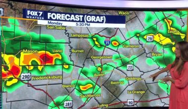 Austin weather: Central Texas faces localized flooding risks, 'blood rain' from Saharan dust
