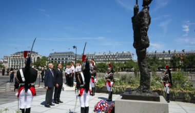 Macron warns of resurgent demons of antisemitism as France honors Alfred Dreyfus