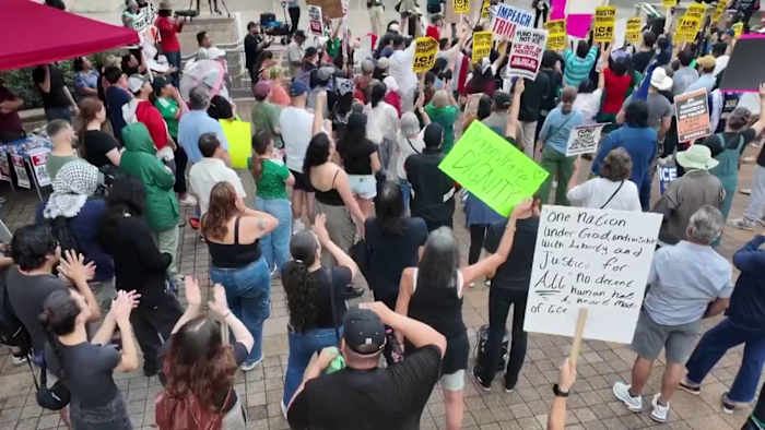 Houston protesters demand independent investigation into Lorenzo Salgado Araujo’s death