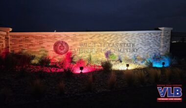 West Texas State Veterans Cemetery in Lubbock, Texas. Marine veteran Andrew Russell Jarrett of Plainview became the first person buried at the cemetery June 1, 2026.