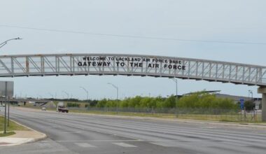 1 person dies in flash flooding at Texas Air Force Base