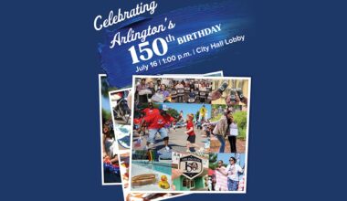Arlington Invites Community to Celebrate City’s 150th Birthday