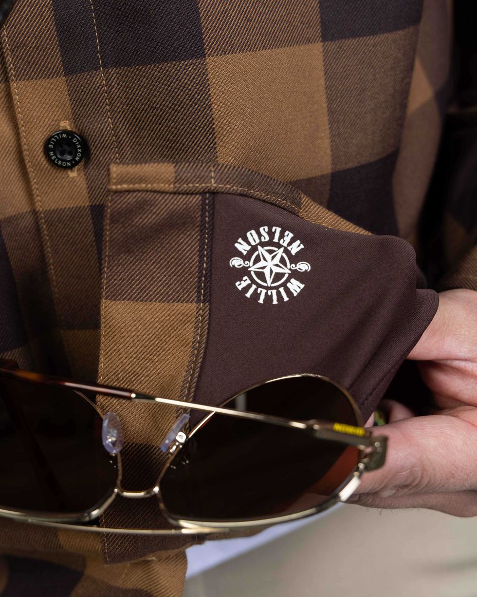 Dixxon Willie Nelson collbaorative flannel