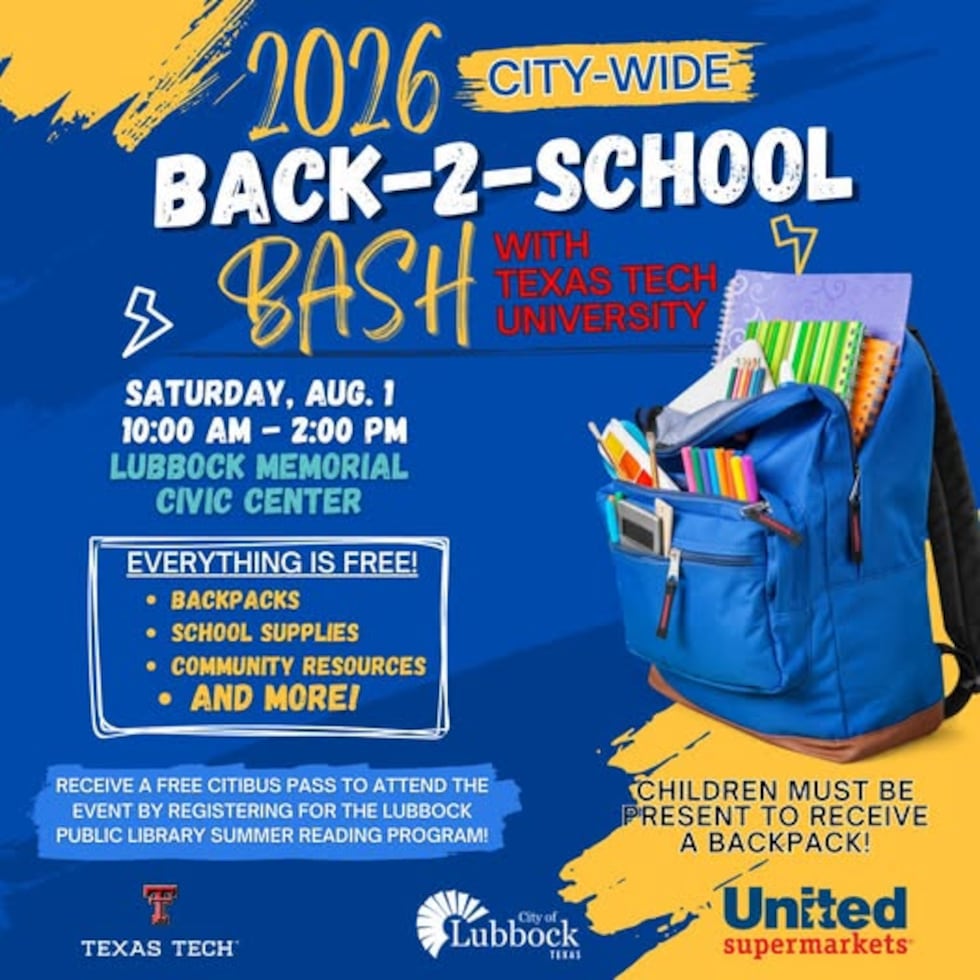 The City of Lubbock is teaming up with local businesses and civic organizations to collect new...