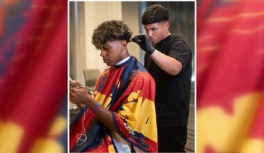 Dallas barber cuts hair for Spain, France players ahead of semifinal showdown