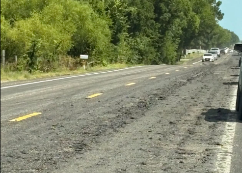 Can Texas roads really melt? Here's what happened on U.S. 69.