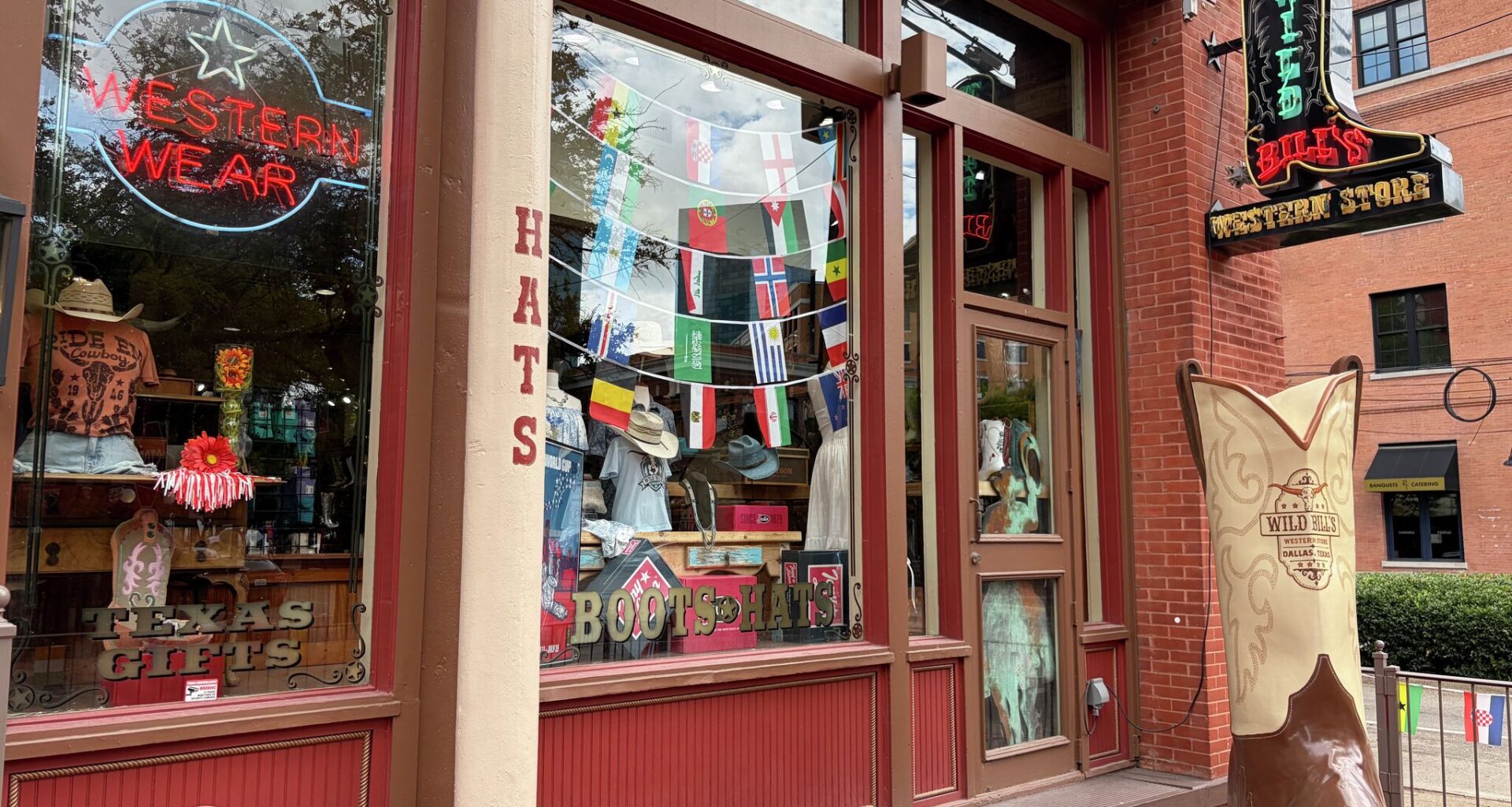 Wild Bill's Western Store in downtown Dallas. 