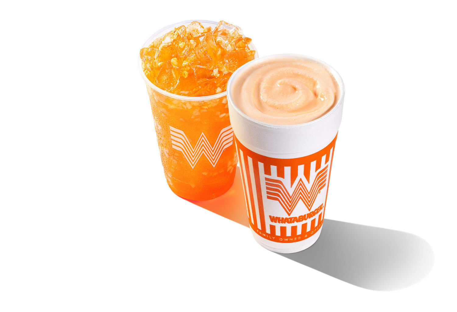 Summer Peach Whatafresher and the Peaches &amp; Cream Shake.