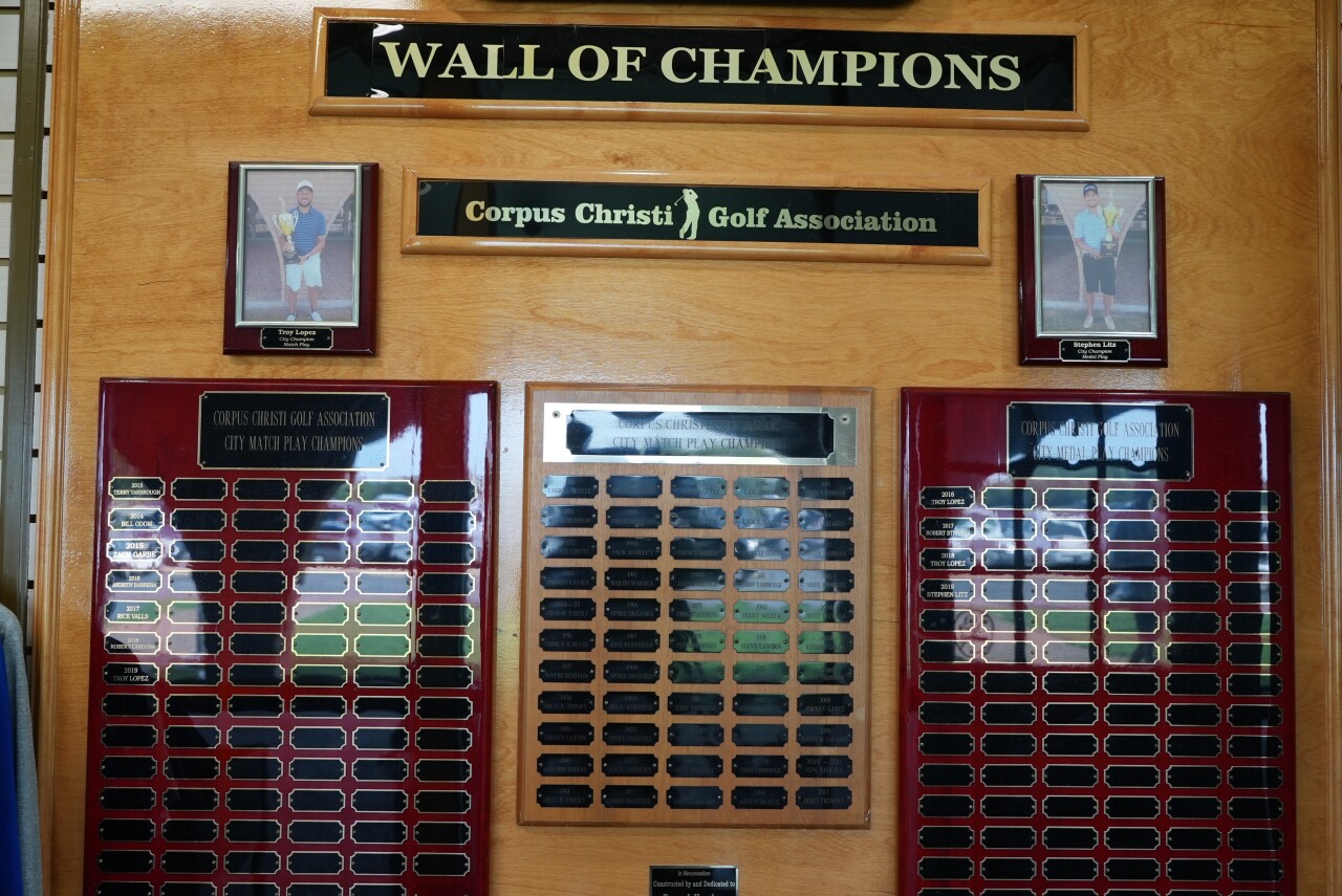 Corpus Christi City Championship Wall of Champions