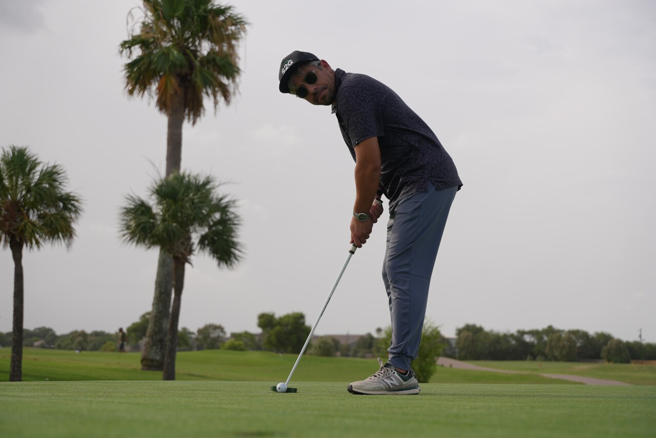 Flour Bluff 2004 grad Mario Martucci the owner of S2G Golf