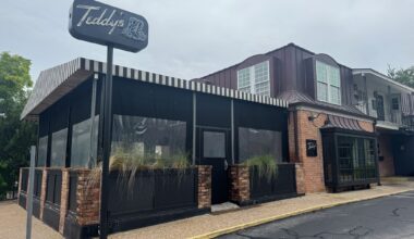 A peek inside the restaurant showed bare interiors at Teddy's 