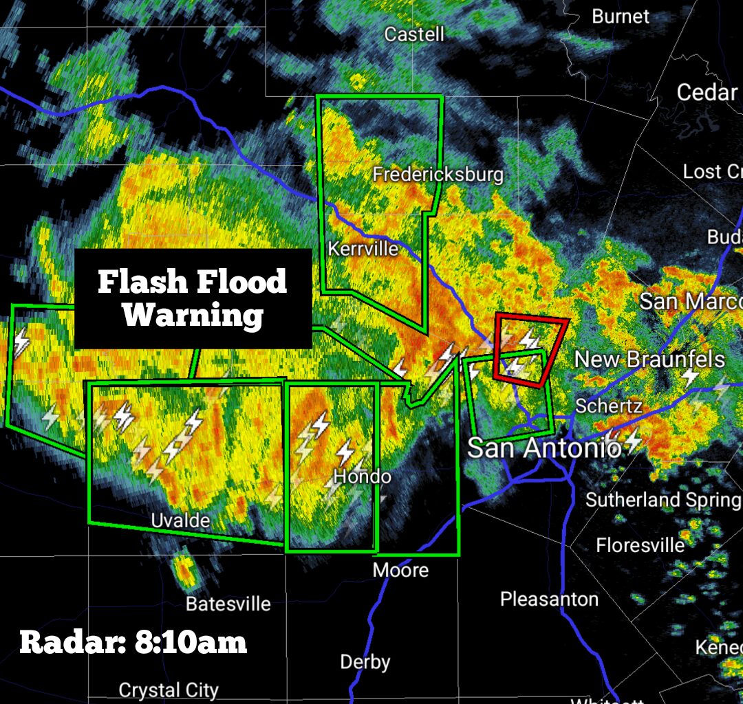 Several flash flood warnings active in South Texas. Here's where.