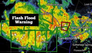 Several flash flood warnings active in South Texas. Here's where.