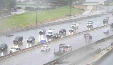 Debris covers San Antonio highway after confirmed tornado