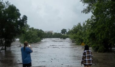 At least 1 person has died as Texas flooding forces evacuations and high-water rescues, governor says