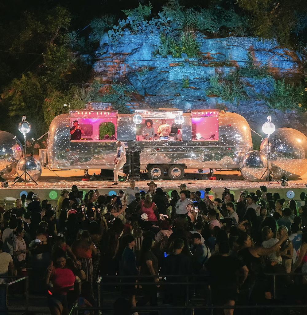 SoundCream outdoor disco finds new home at Sunken Garden Theater