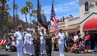 Fort Worth Visits Catalina Island for Independence Day Ceremony